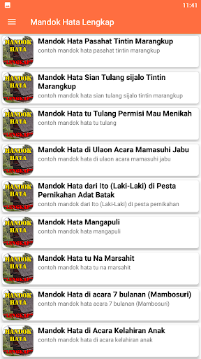Mandok Hata Lengkap - Batak Screen 2