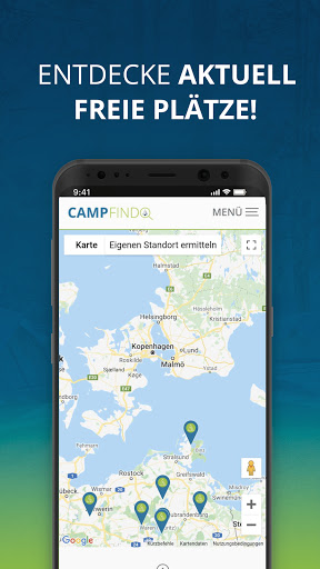 CAMPFINDO Screen 2