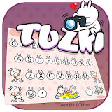 Happy TUZKI Theme&Emoji Keyboard (Authorized) icon