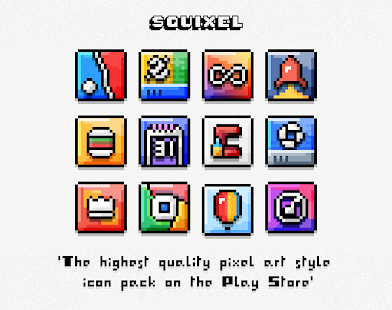 Squixel - Icon Pack Screenshot