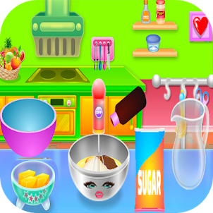 colorful cookies cooking game 
