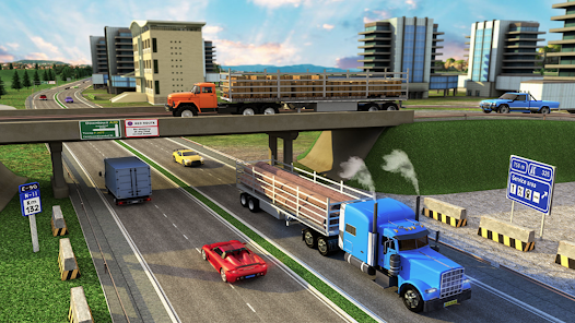 Captura 22 Euro Cargo Truck Simulator 3D android