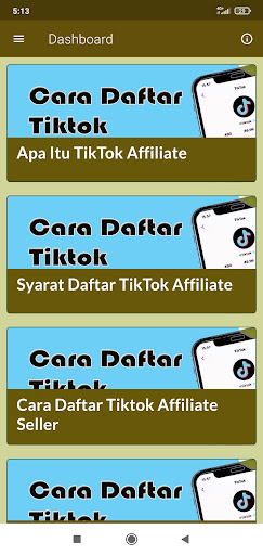 Cara Daftar Tiktok Affiliate