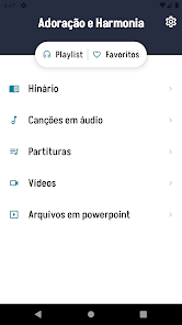 Captura 7 Adoração e Harmonia android