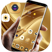 Gold Luxury Extravagant Business Theme  Icon