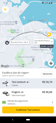 Taxikta Screen 3
