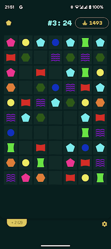 Android application Shapes and Numbers Match screenshort