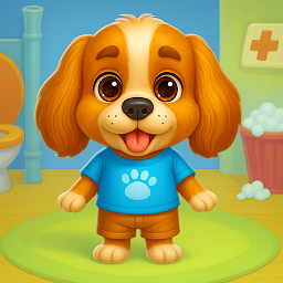 My Puppy Daycare Salon Game Mod Apk