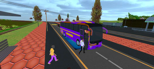 Android application Real Bus Simulator Coach Games screenshort