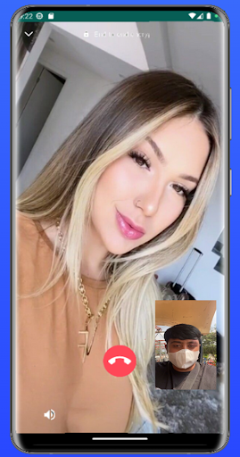 Video Call Virginia Fonseca Screen 3