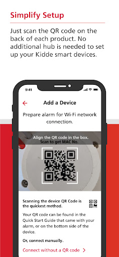 The Kidde App Screen 3