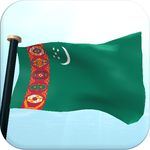투르크메니스탄 국기 3D 라이브 배경화면 - Google Play 앱