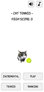 Cat Tennis Champion