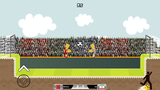 Android application 2D Soccer screenshort