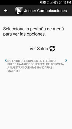 Jesner Comunicaciones - Recarg Screen 2