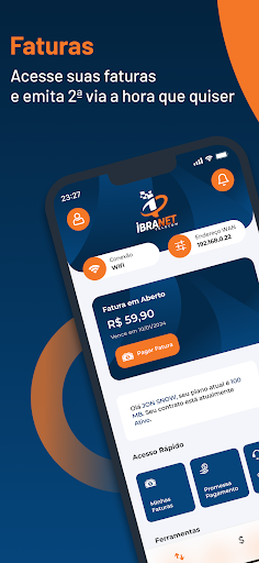 Android application IbraNet screenshort