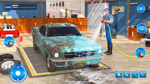 Power Wash Car Cleaning Game  screenshots 1
