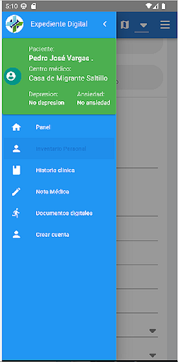 Expediente EDSM Screen 2
