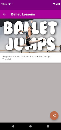 Ballet lessons for beginners Screenshot 4 - AppWisp.com