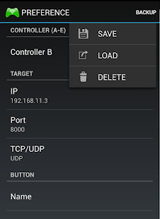 WiFi TCP / UDPコントローラー
