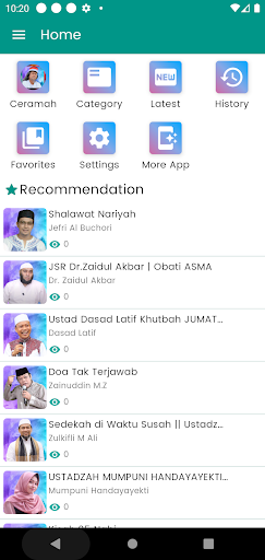 Android application Ceramah Gus Muwafiq Offline screenshort