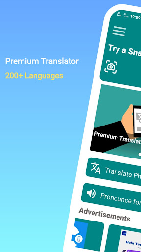 Android application Eleazar-Realtime Translator screenshort