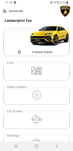 Lamborghini Eye Screen 2
