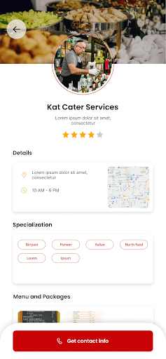 Caters Screen 3