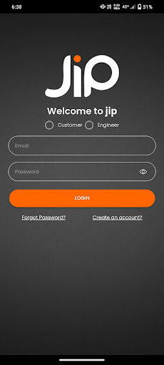 Android application JIPTECHNOLOGY screenshort