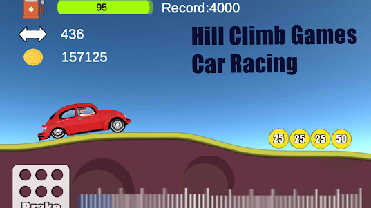 Hill Climb Games : Car Racing