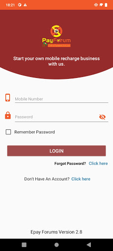 E Pay Forums Screen 3