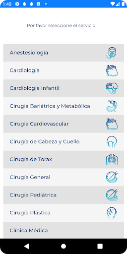 Clínica Colon Turnos Screen 2