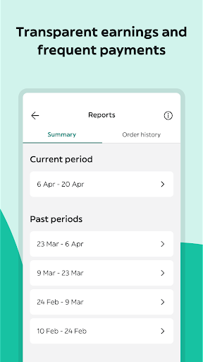Glovo Couriers Screen 2