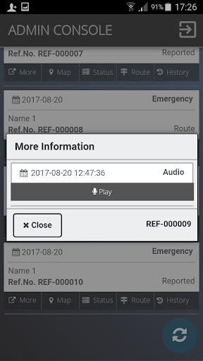 UGC Mobile Admin Screen 3
