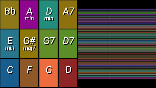 Sharper Harp - Grid Autoharp Screen 2
