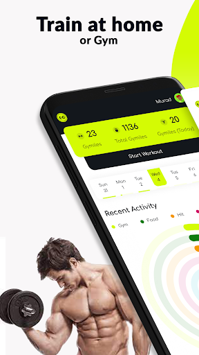 Android application GYMILES Health: Health Tracker screenshort