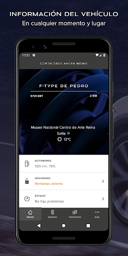 Vista previa de la aplicación