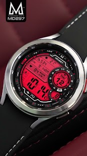 MD297 Digital watch face Screenshot
