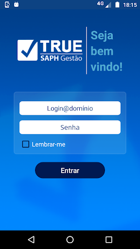 TRUE SAPH Gestão Screen 2