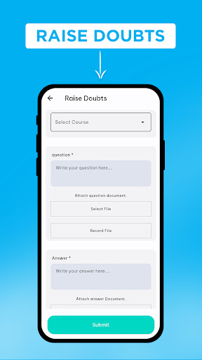 Valensc Teachers App Screen 3