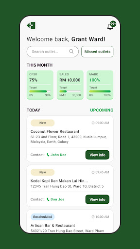 Android application Heineken DSR MY screenshort
