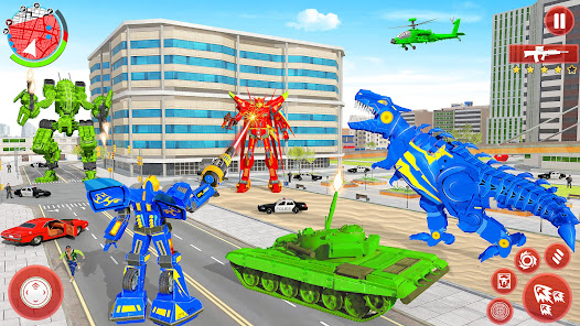 Dino Transform Robot Car Game  screenshots 24