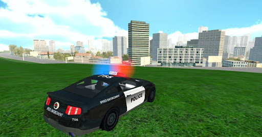 Screenshot of Flying Police Car Simulator