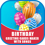 Birthday Greeting Cards Maker with Songs Apk