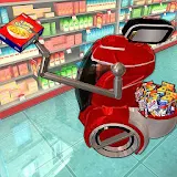 Futuristic Carter Robot Hand Cart Grocery Games icon