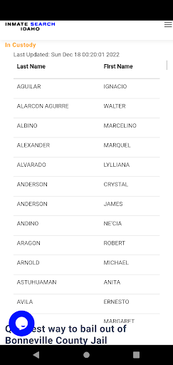 Inmate Search Idaho Screen 3