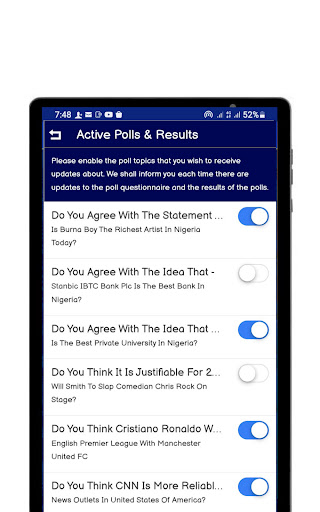 Vote Naija: Cash For Your Vote Screen 3