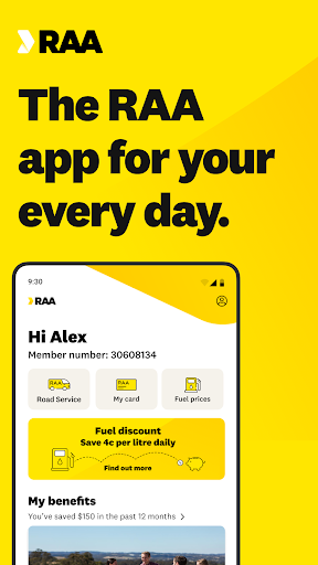 Android application RAA screenshort