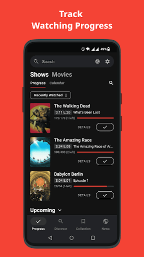 Showly: Track Shows & Movies 2