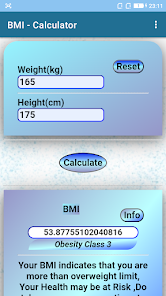 Bmi Calculator Offline Apps On